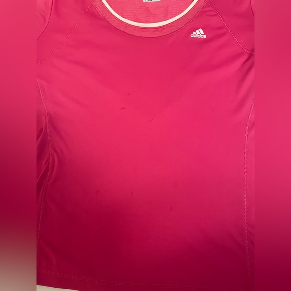 Adidas Women’s Pink Climacool Shirt - Picture 4 of 5